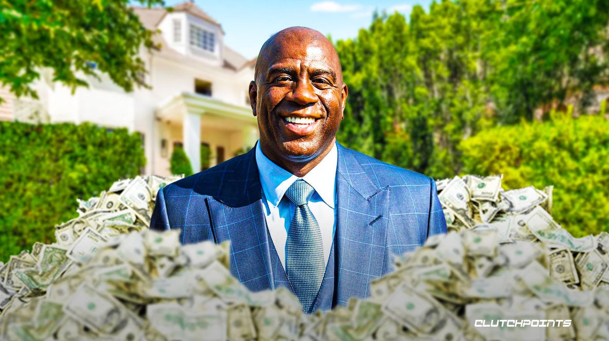 Magic Johnson, Magic Johnson home, Magic Johnson mansion