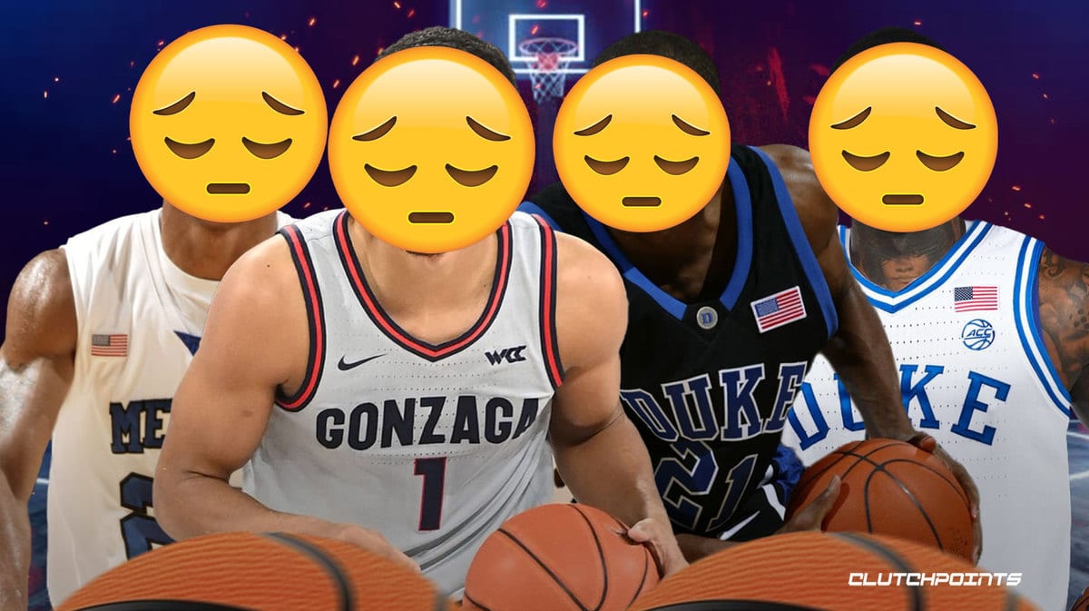 March Madness, Memphis basketball, Gonzaga basketball, Duke basketball