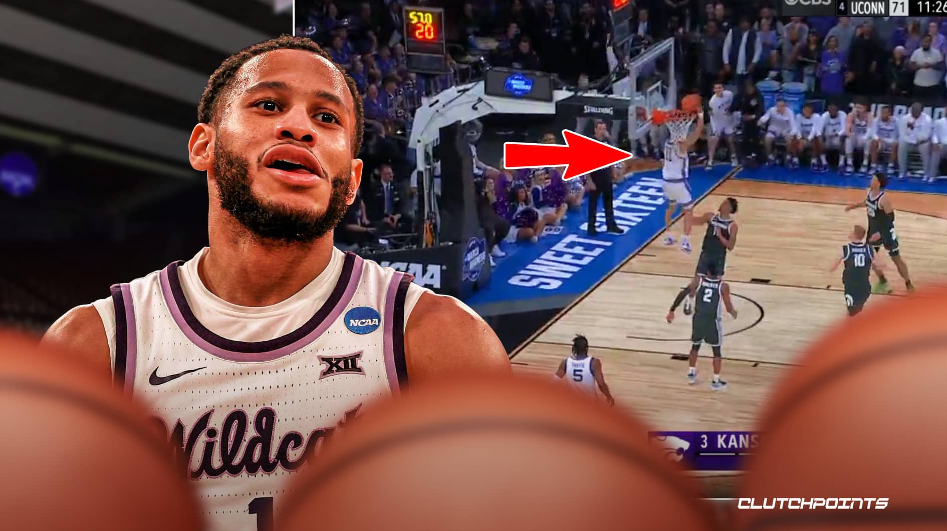 March Madness Markquis Nowell explains epic alleyoop in Kansas St. win