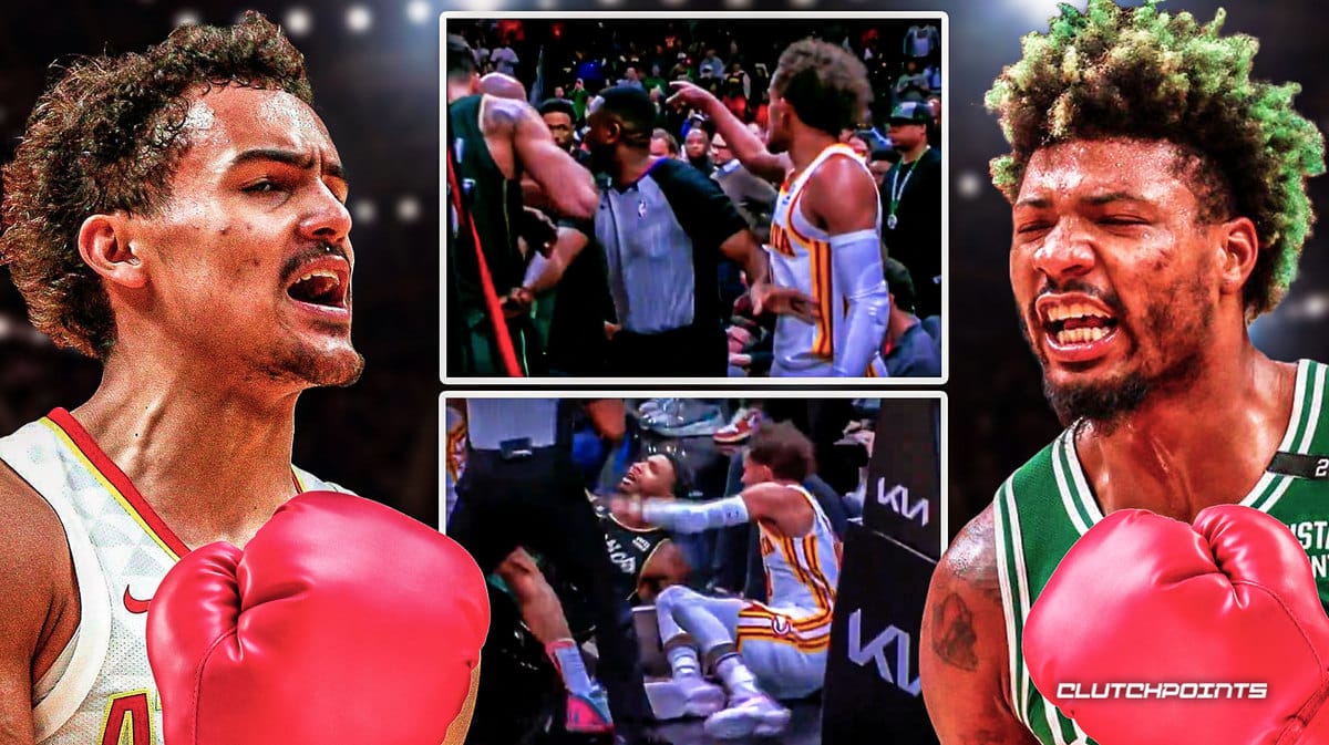 Marcus Smart, Trae Young, Hawks, Celtics
