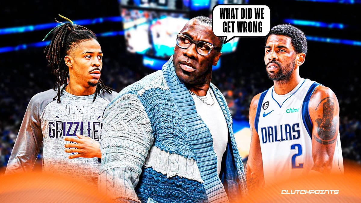 Shannon Sharpe, Kyrie Irving, Ja Morant, Dallas Mavericks