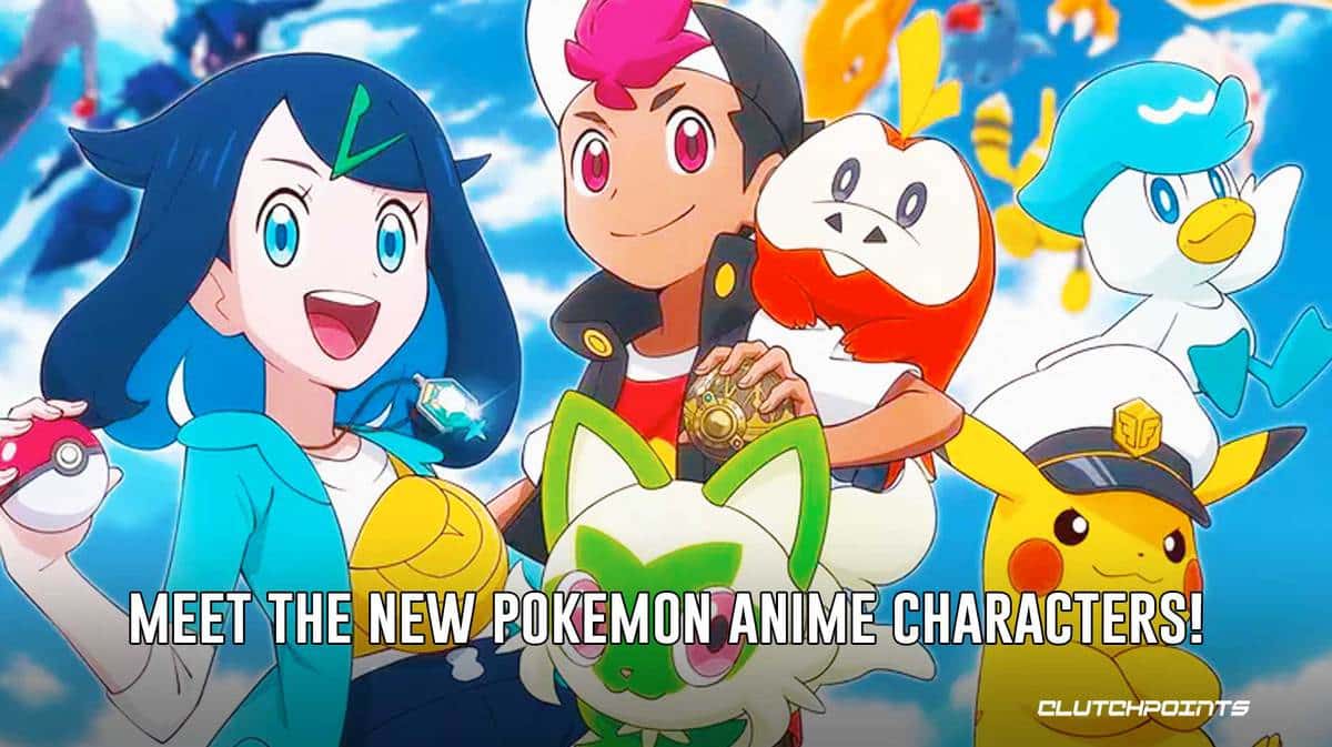 new pokemon anime characters names