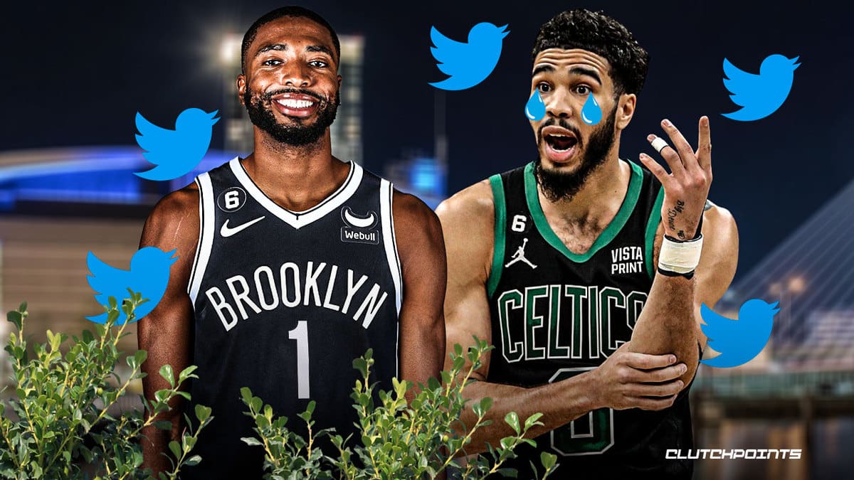 Mikal Bridges, Jayson Tatum, Celtics, Nets