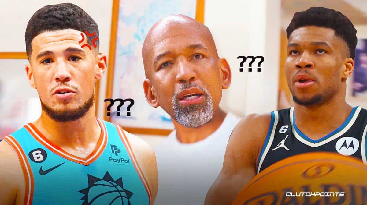 Monty Williams, Suns, Bucks, Devin Booker,Giannis Antetokounmpo