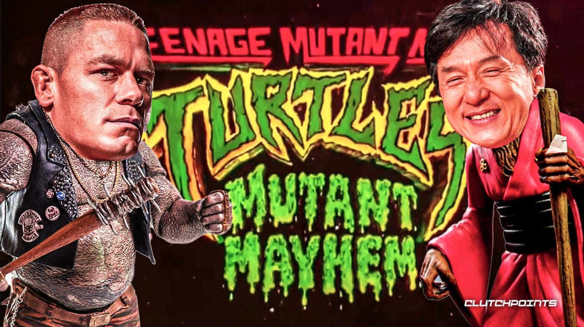 TMNT Mutant Mayhem John Cena Jackie Chan Cast Voice Actors