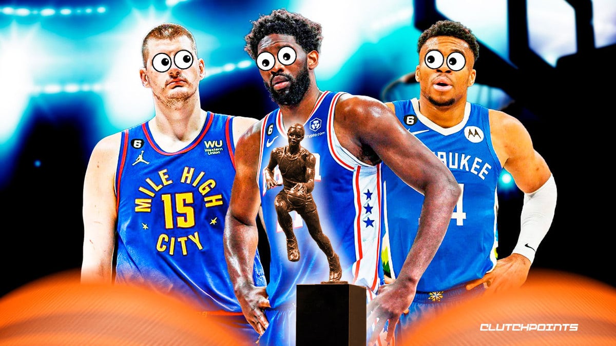 NBA MVP odds Nuggets 76ers Nikola Jokic Joel Embiid