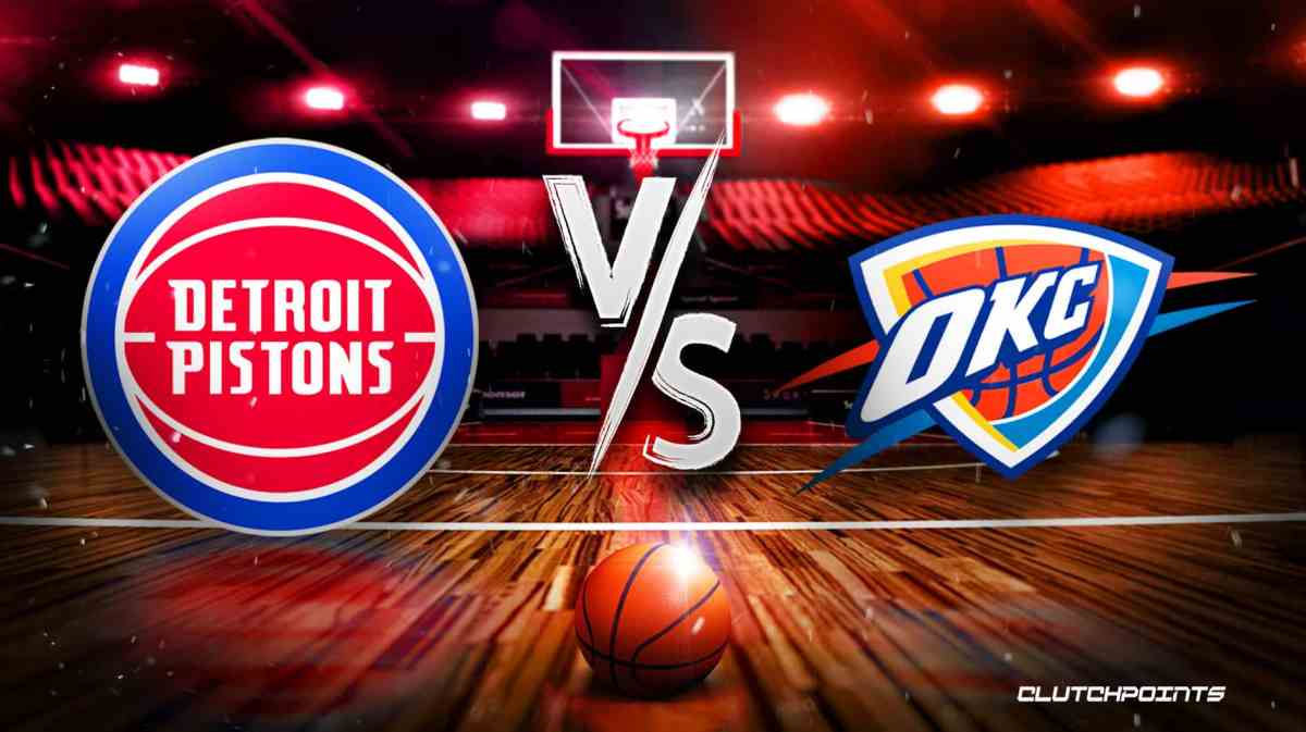 Pistons Thunder prediction