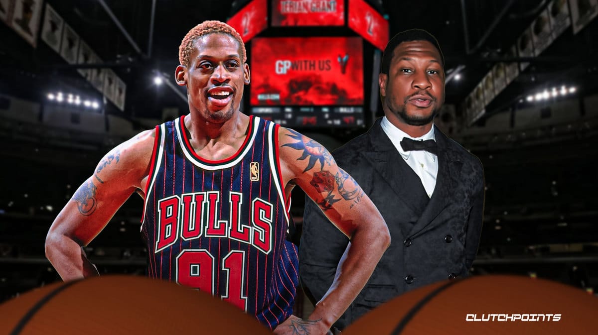 Jonathan Majors, Dennis Rodman, Chicago Bulls, Detroit Pistons
