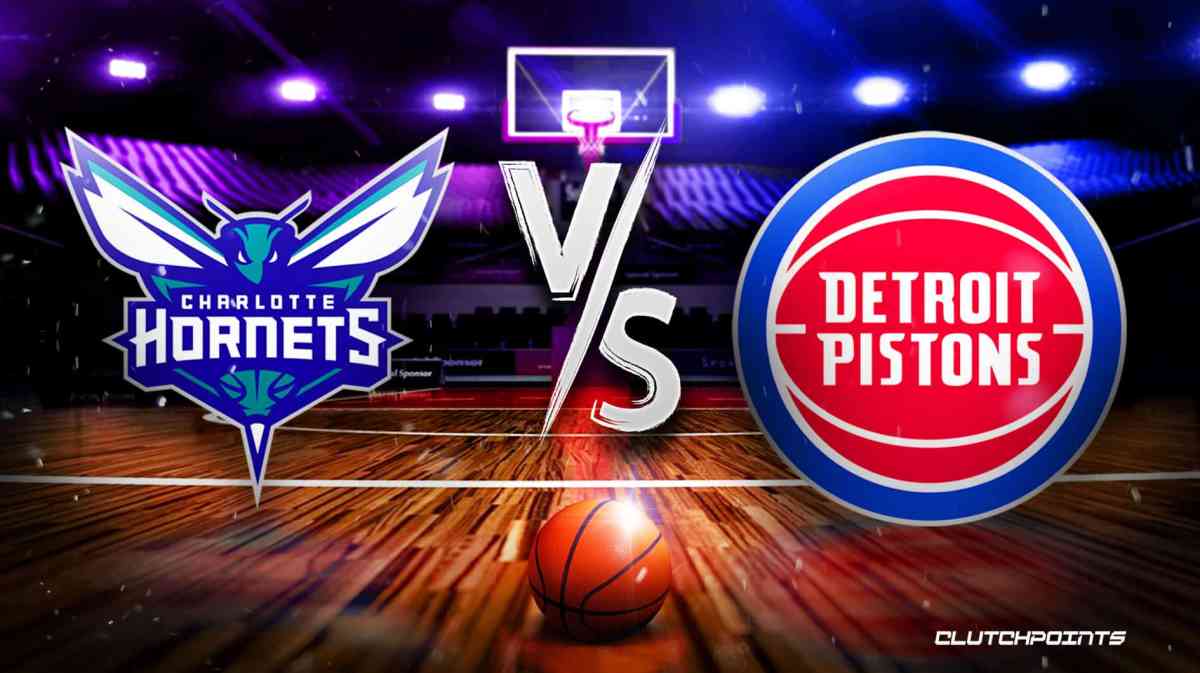 Hornets Pistons prediction
