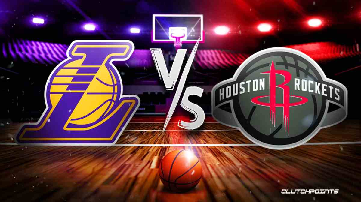 Lakers Rockets prediction