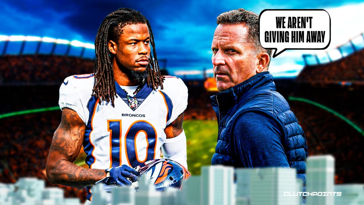 Jerry Jeudy, Broncos, Jerry Jeudy trade, KJ Hamler, Courtland Sutton