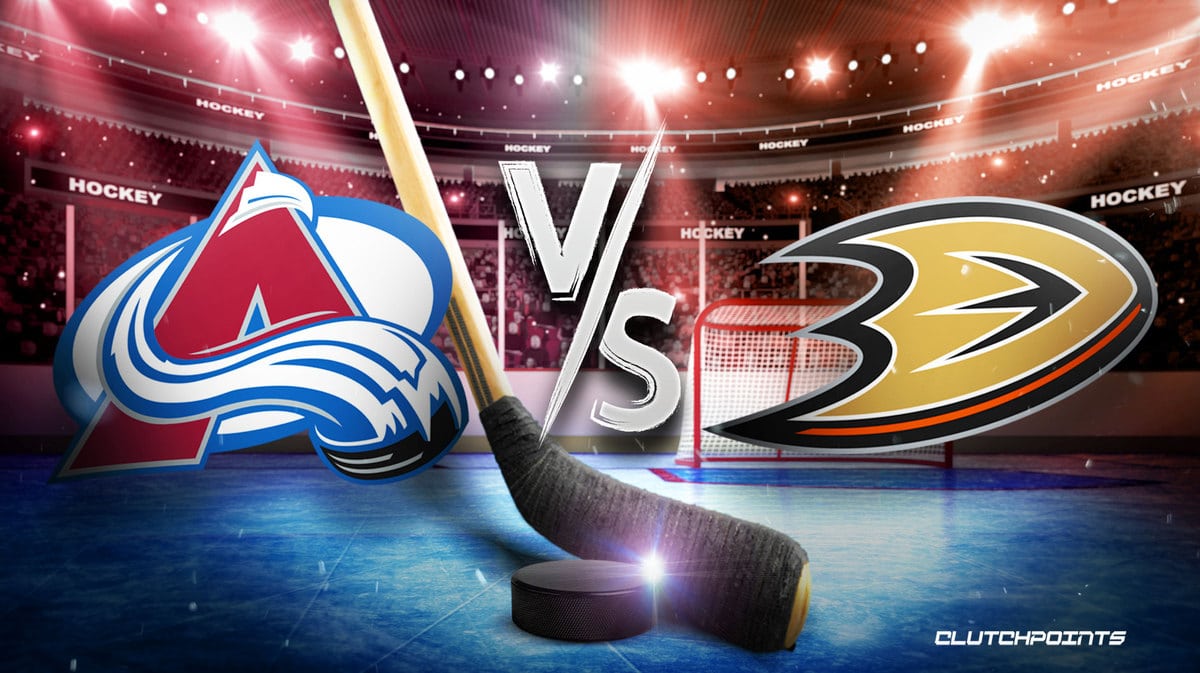 Avalanche Ducks prediction, pick, how to watch