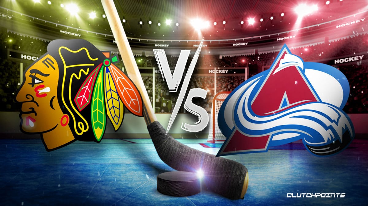 Blackhawks Avalanche prediction, pick, how to watch