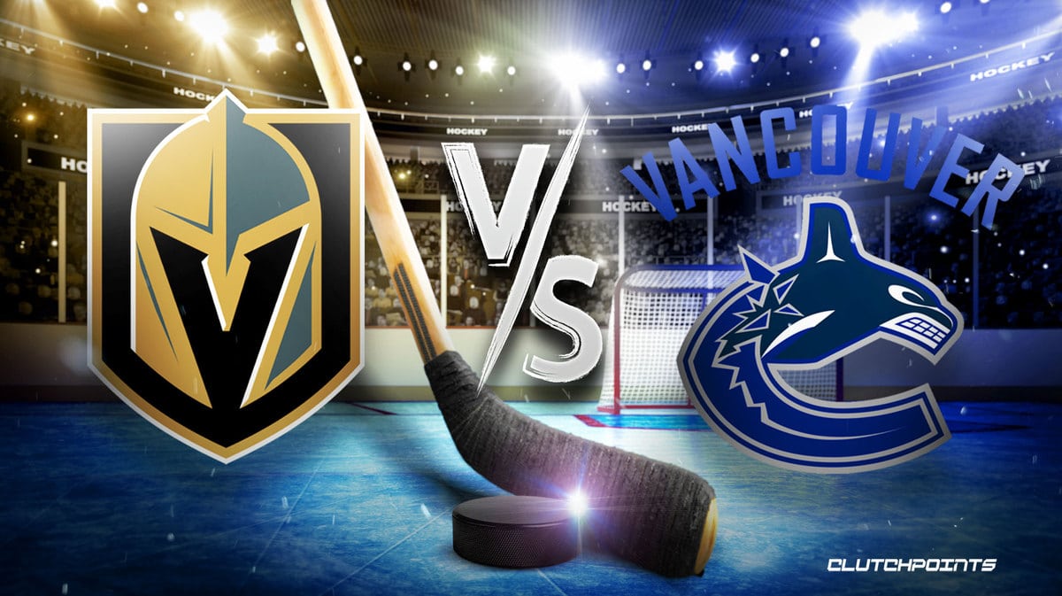 Golden Knights Canucks prediction pick odds how to watch