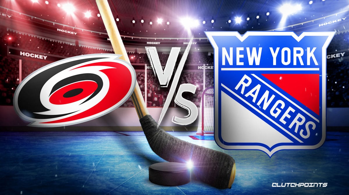 NHL Odds HurricanesRangers Prediction, Pick, How to Watch