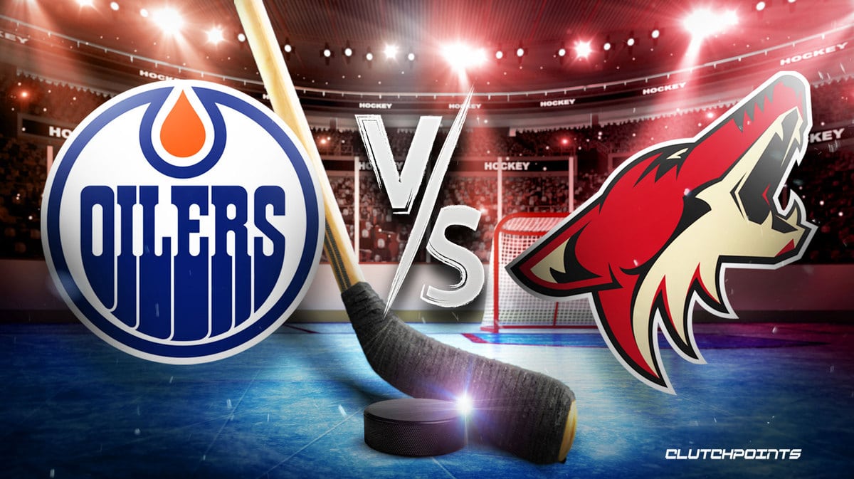 Oilers Coyotes prediction pick how to watch