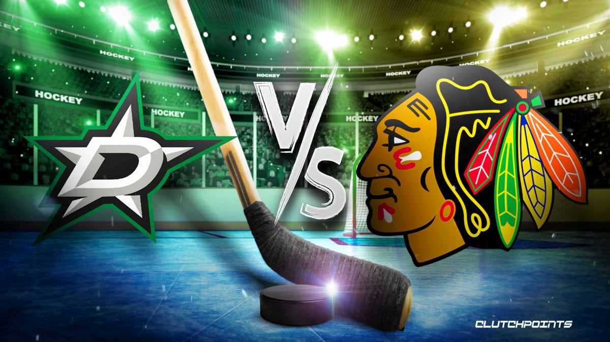 Stars Blackhawks prediction, pick, how to watch