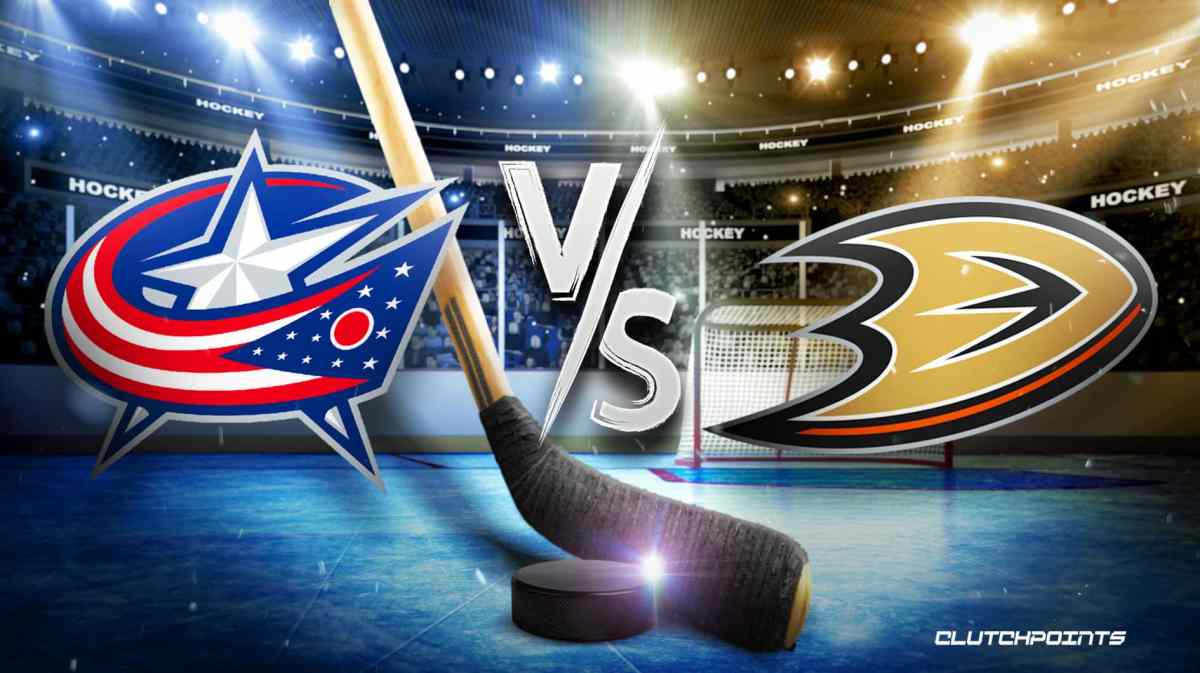 Blue Jackets Ducks prediction