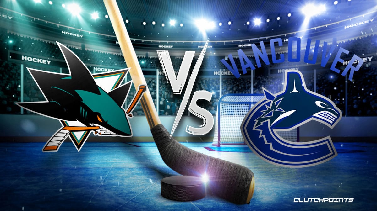 Sharks Canucks prediction, pick, how to watch