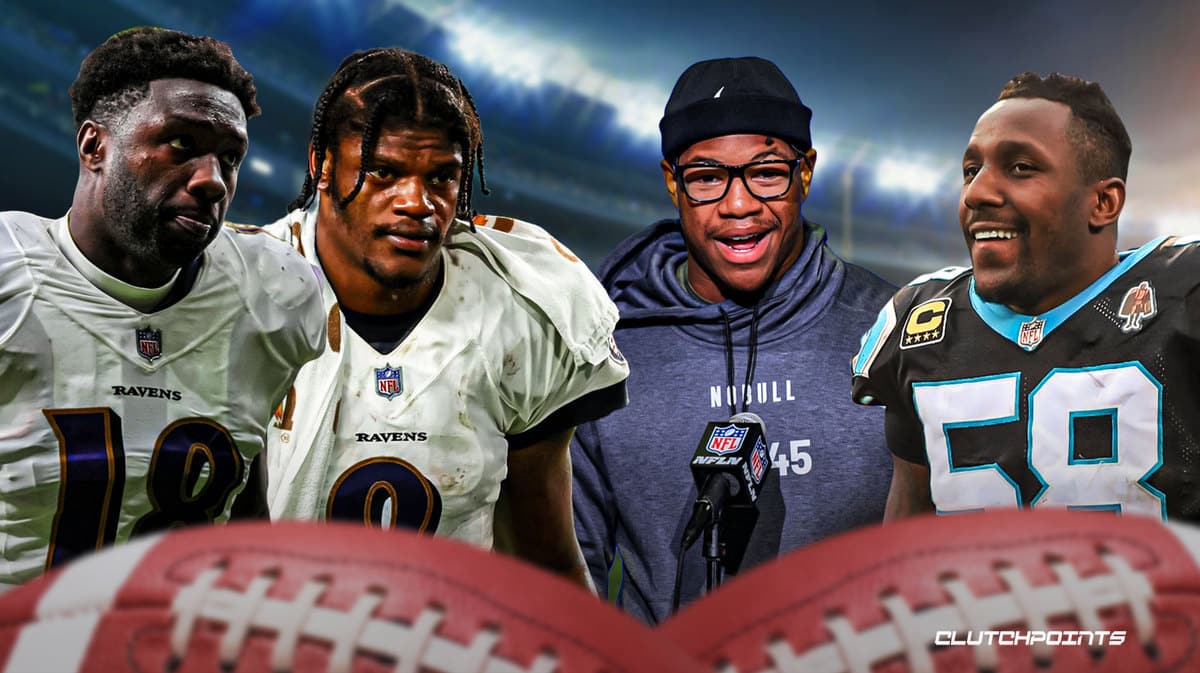 Nolan Smith, Lamar Jackson, Roquan Smith, Thomas Davis, Ravens, NFL Draft combine