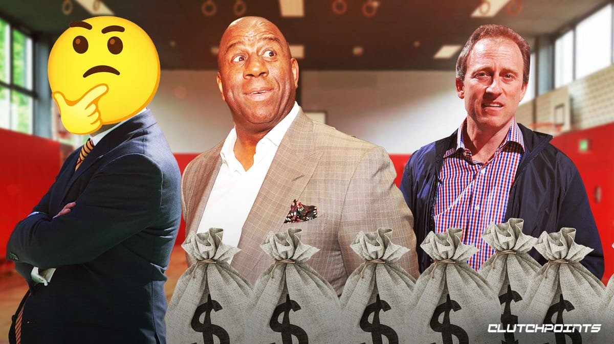 Magic Johnson, Josh Harris, Dan Snyder, COmmanders