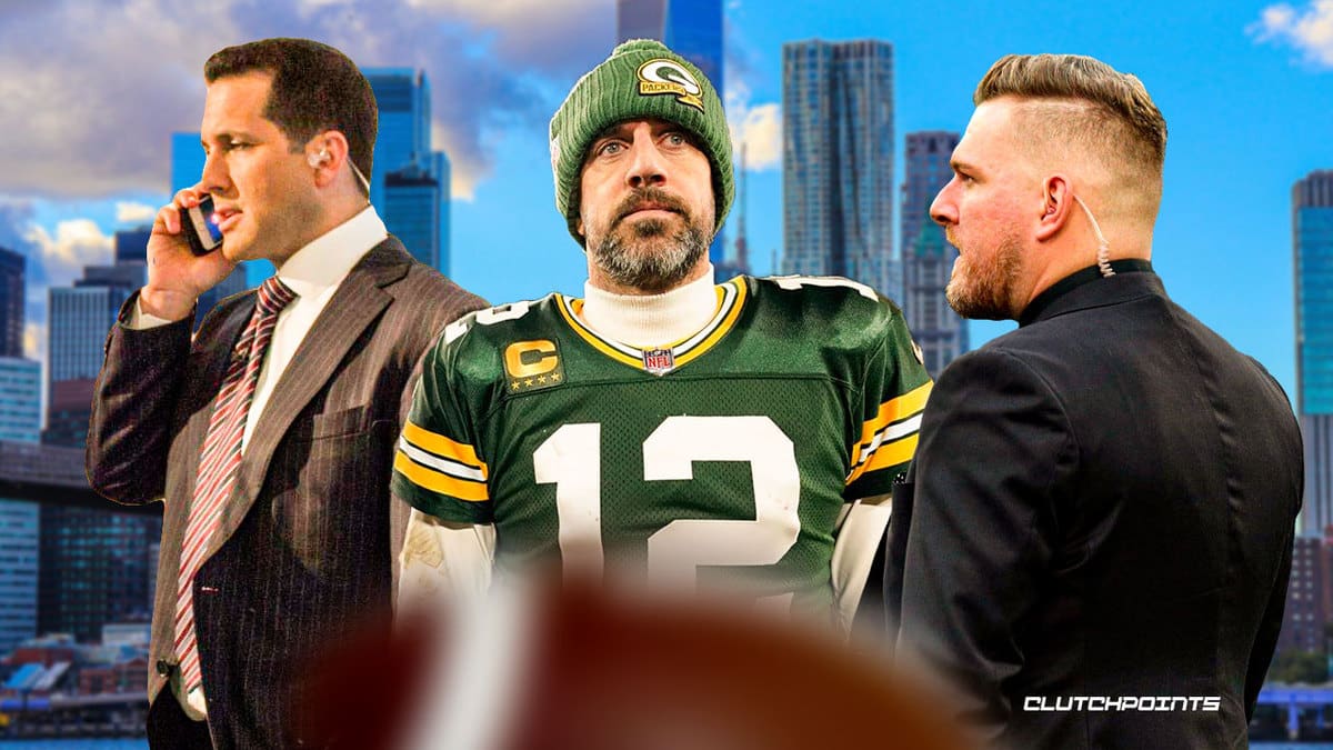 Packers, Jets, Aaron Rodgers, Adam Schefter, Pat McAfee