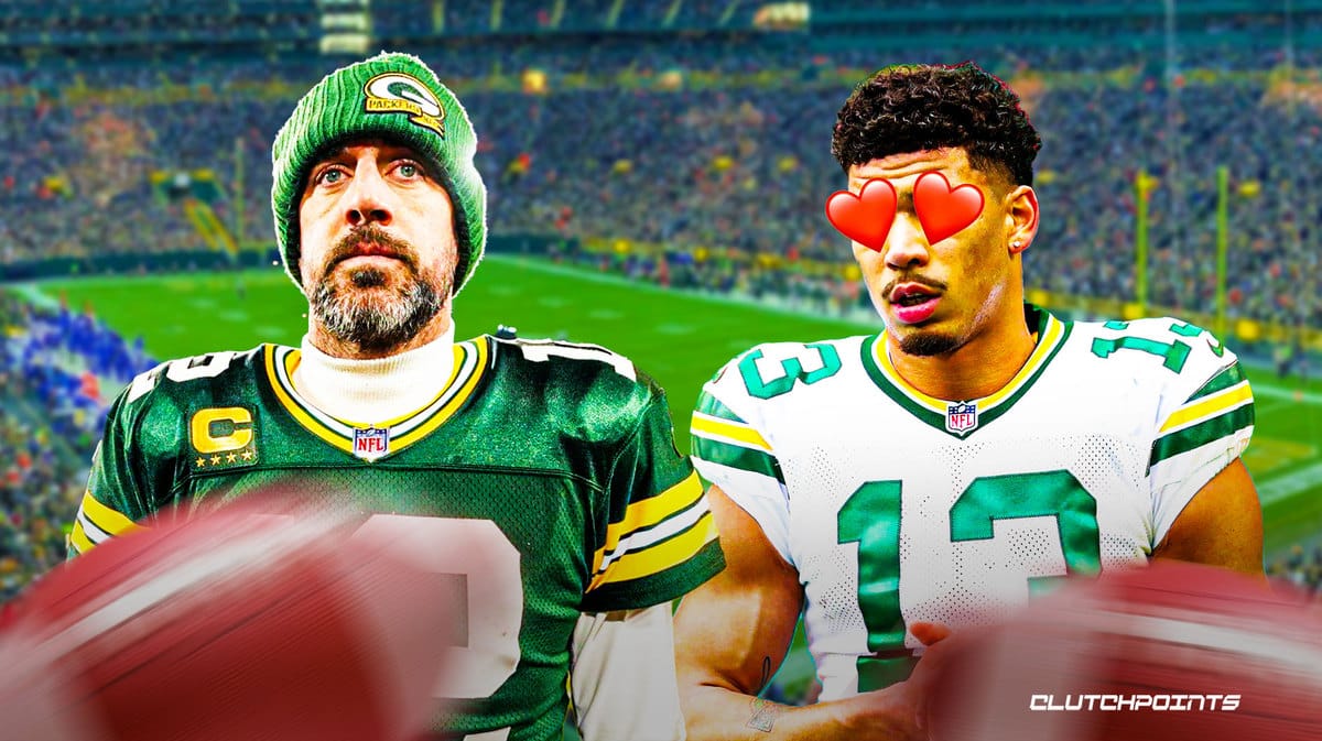 Aaron Rodgers, Allen Lazard, Green Bay Packers, New York Jets