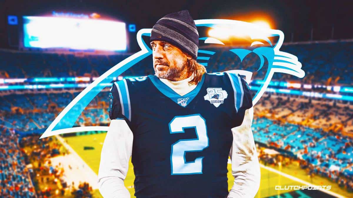 aaron rodgers panthers uniform