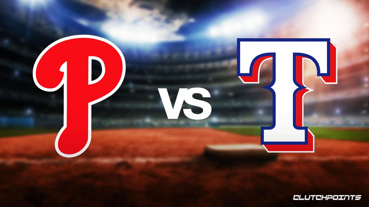 Phillies vs. Rangers prediction: Opening Day best bet is on the 5