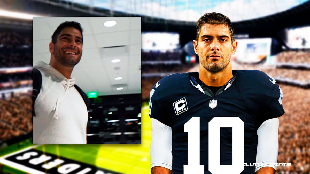 Jimmy Garoppolo, Las Vegas Raiders agree to 3-year deal