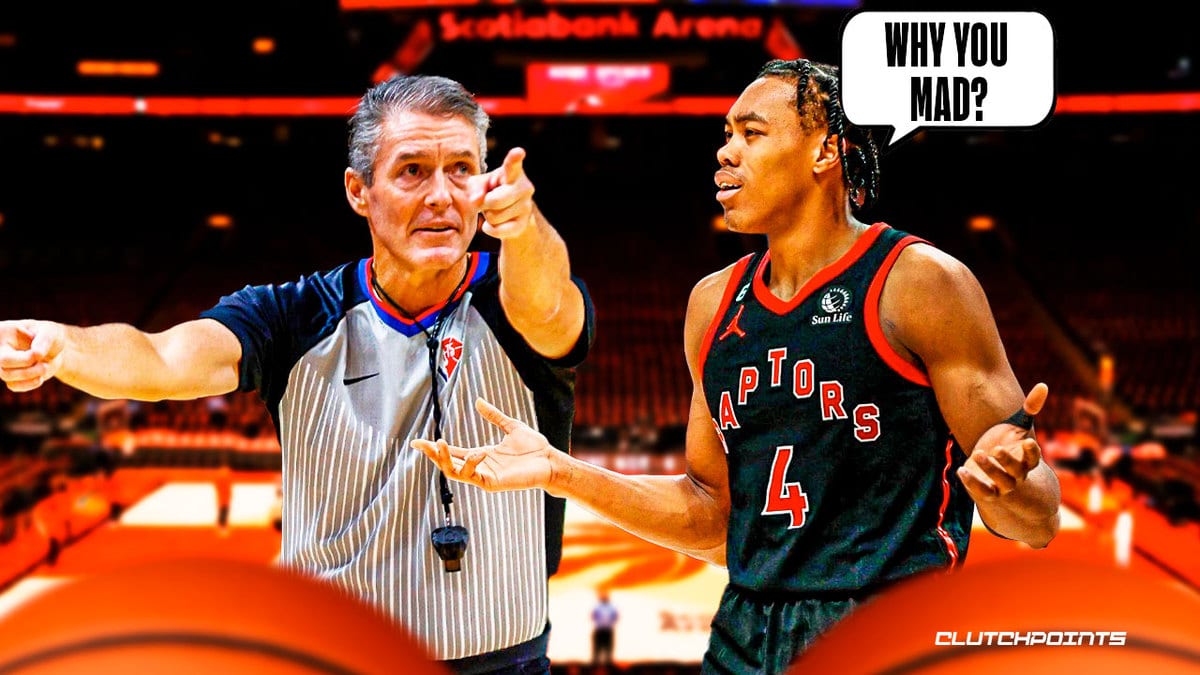 Raptors, Scottie Barnes, Scott Foster