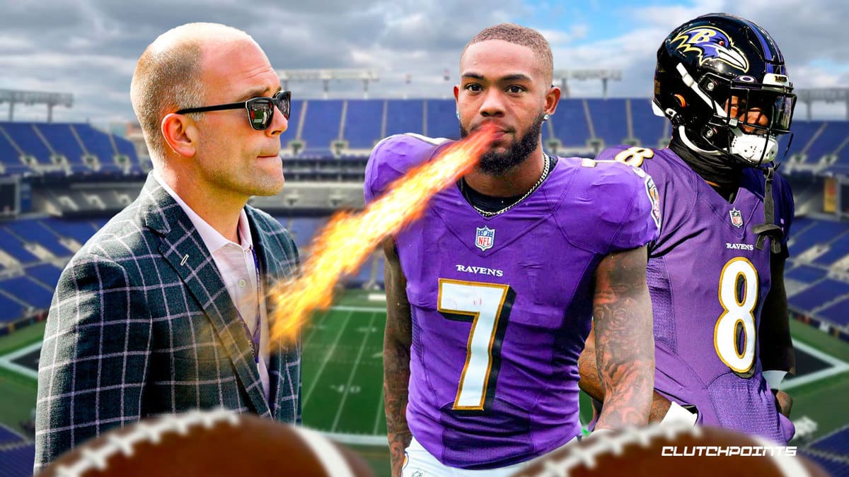 Baltimore Ravens Eric DeCosta Rashod Bateman Lamar Jackson