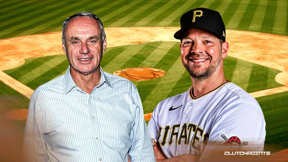 Rich Hill, Rob Manfred, Rich Hill Rob manfred, Rich hill baseballs, rich hill rob manfred baseballs