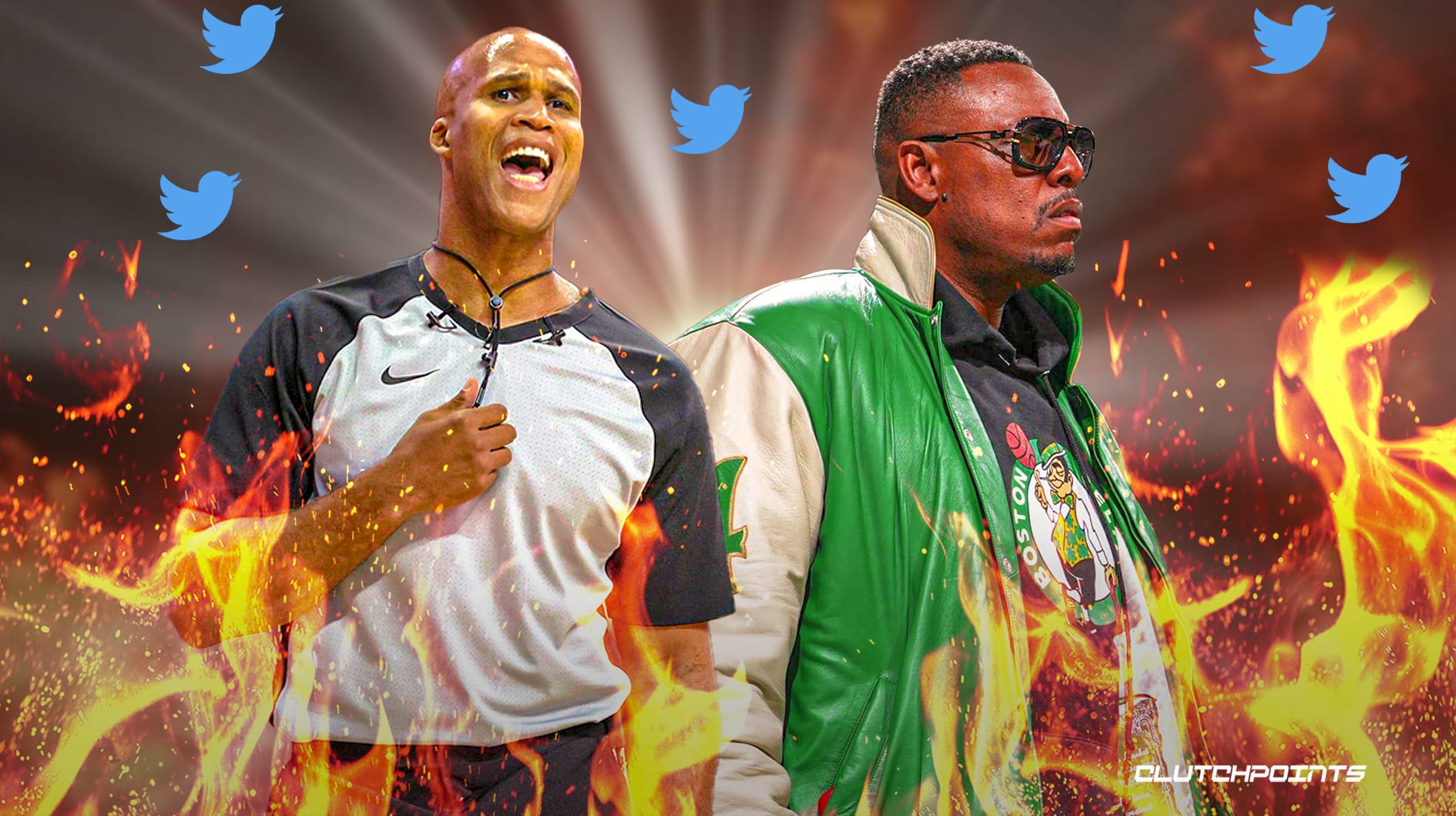 Celtics' Paul Pierce, Richard Jefferson exchange savage blows