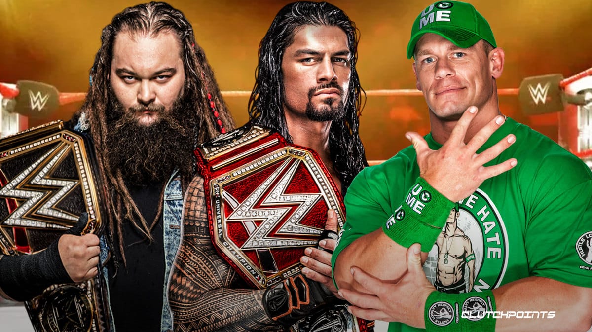 Roman Reigns, John Cena, Bray Wyatt, WWE