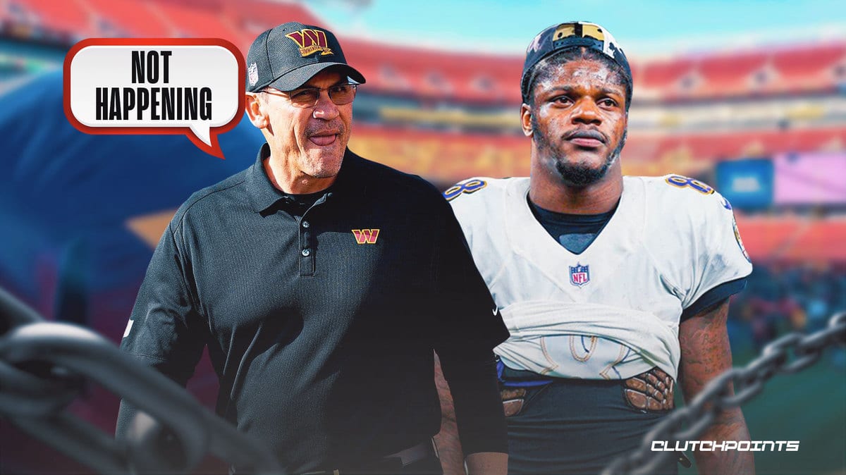 Ron Rivera, Washington Commanders, Baltimore Ravens, Lamar Jackson trade