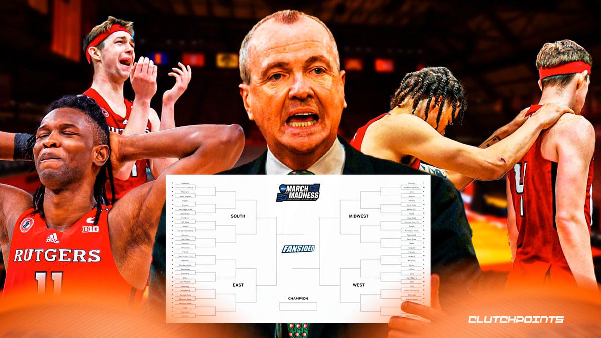 Rutgers Scarlet Knights March Madness snub New Jersey Governor Phil Murphy
