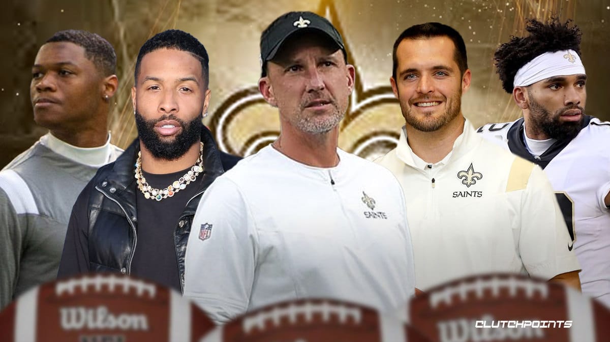 Saints, Saints roster, NFL free agency, DJ Chark, Odell Beckham, Jr.