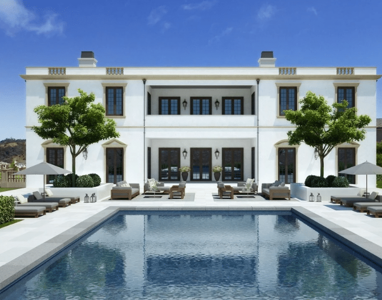 Look up to Anthony Davis' $31M stunning Mansion: 120-foot swimming pool in the backyard, music room, movie theater,...