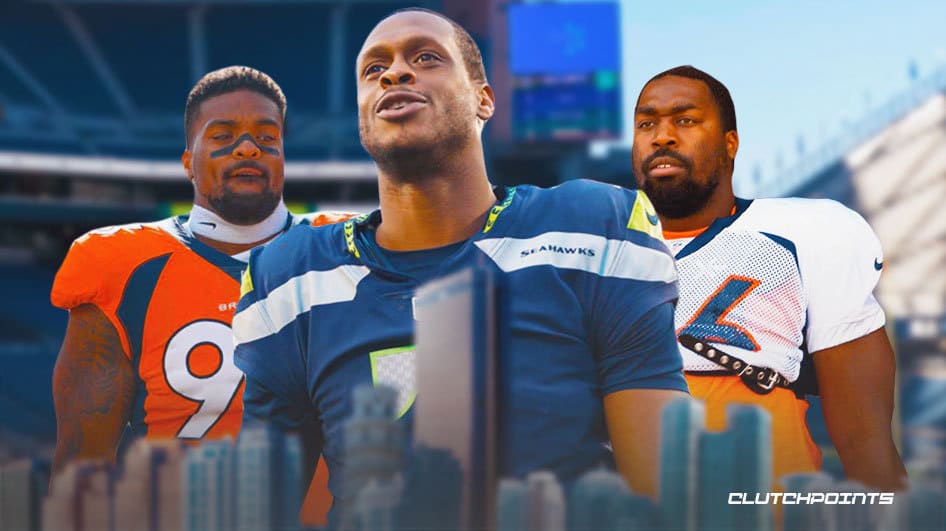 Geno Smith, Dre'Mont Jones, Seattle Seahawks