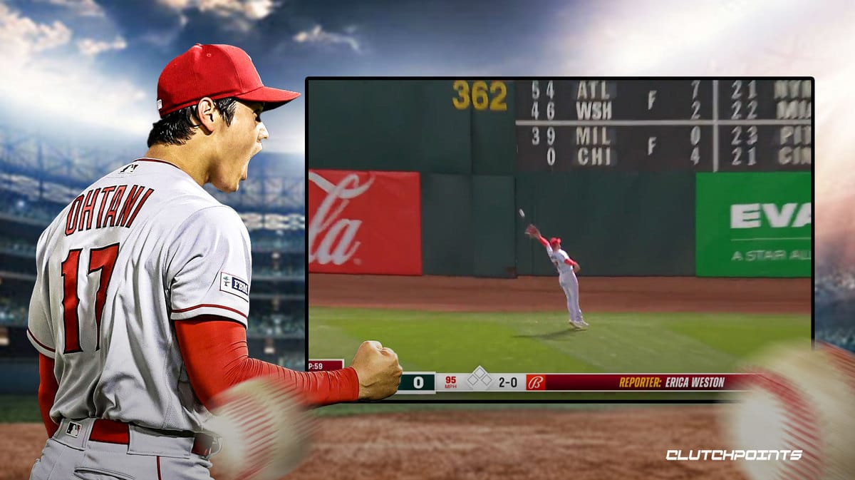 Angels' Shohei Ohtani gets assist from Hunter Renfroe's early catch of the year candidate - Vimarsana News