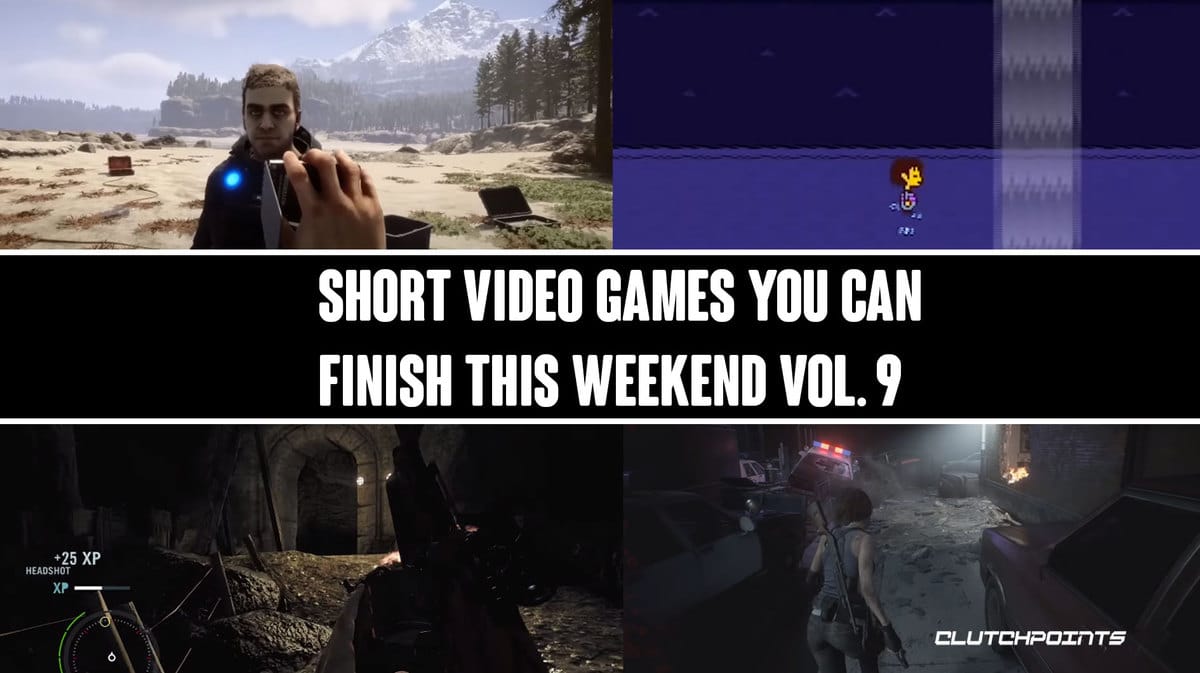 short video games, short games, short games finish, short games binge, games finish weekend