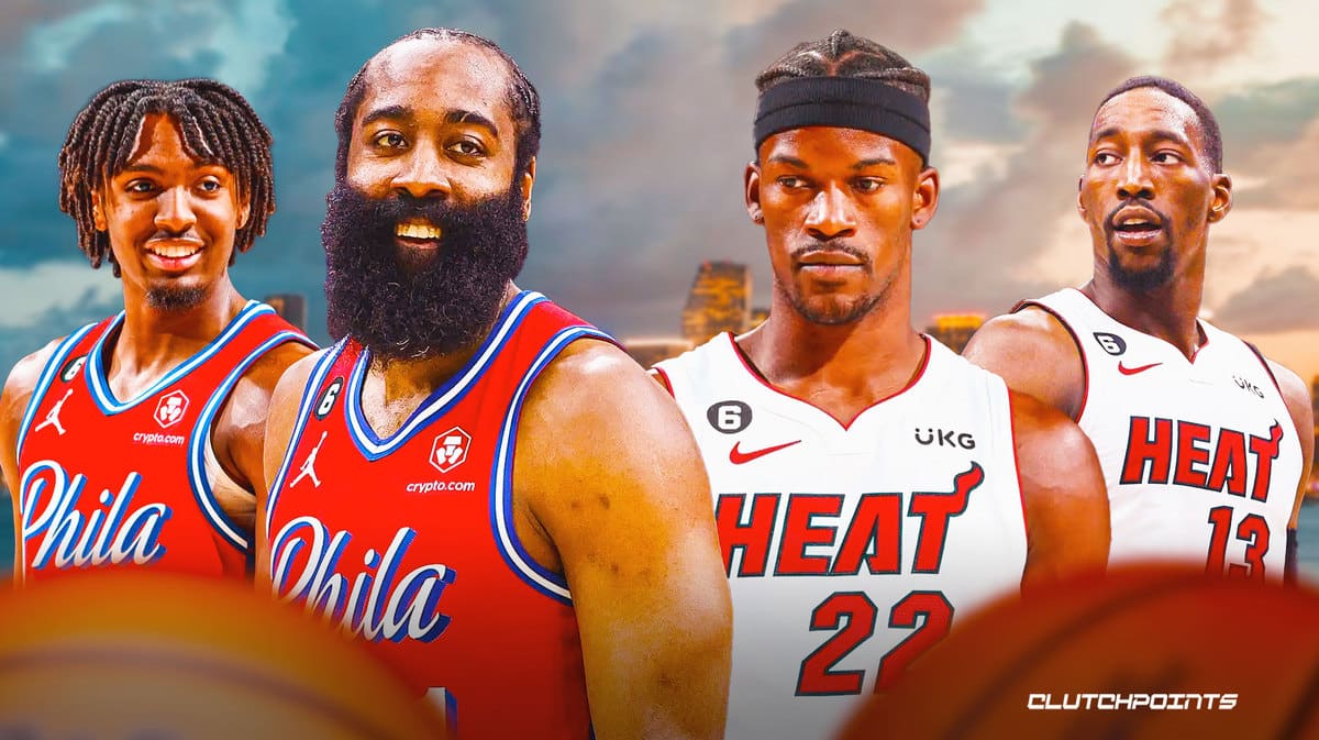 Sixers, Heat, Tyrese Maxey, James Harden, Jimmy Butler, Bam Adebayo