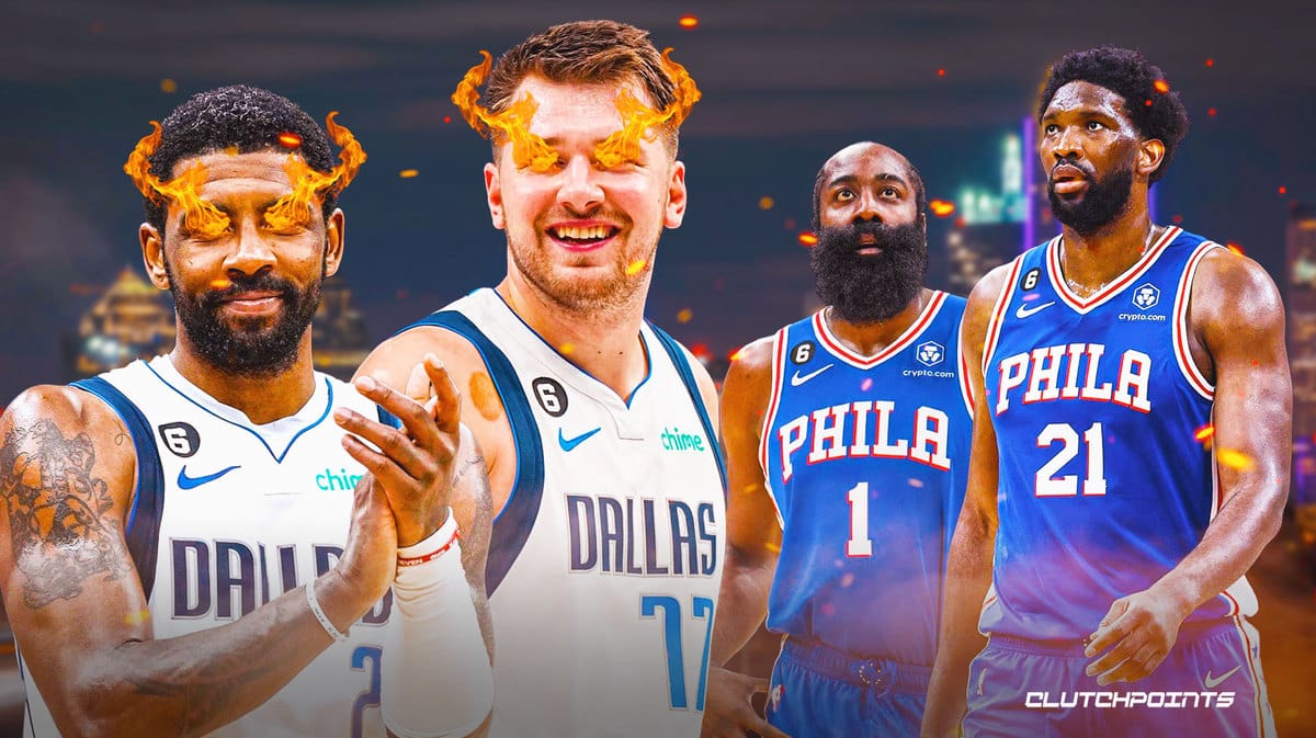 How Luka Doncic & Kyrie Irving Dropped 40 Points Each, Dallas Mavericks vs  Philadelphia 76ers