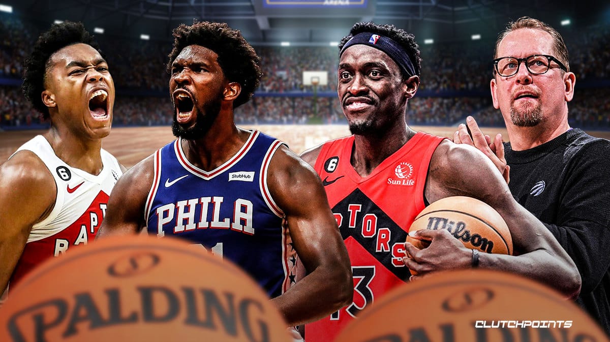 Sixers, Raptors, Joel Embiid, Scottie Barnes, Pascal Siakam, Nick Nurse