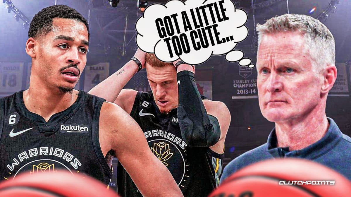 Jordan Poole, Donte DiVincenzo, Steve Kerr, Warriors