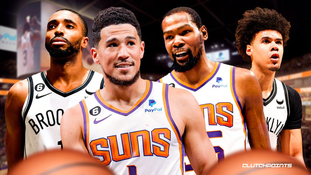 Suns, Devin Booker, Kevin Durant, Mikal Bridges, Cam Johnson