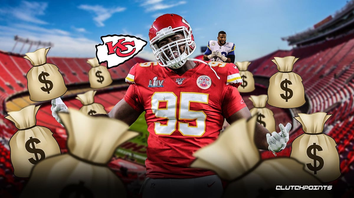 Chiefs: Chris Jones' immediate reaction to Frank Clark signing