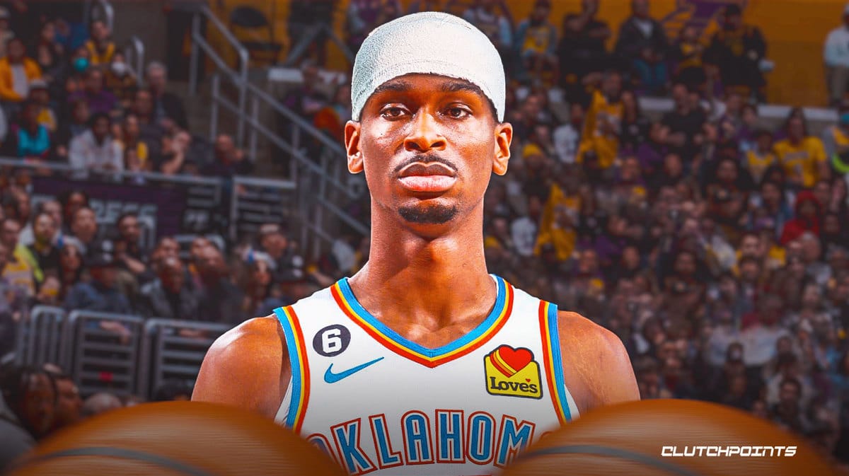 Shai Gilgeous-Alexander, Oklahoma City Thunder, Shai Gilgeous-Alexander injury, Spurs