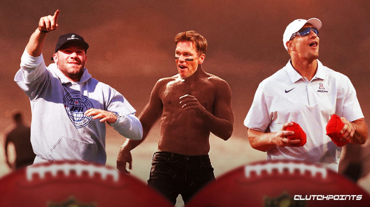 Tom Brady, Rob Gronkowski, Julian Edelman, Patriots